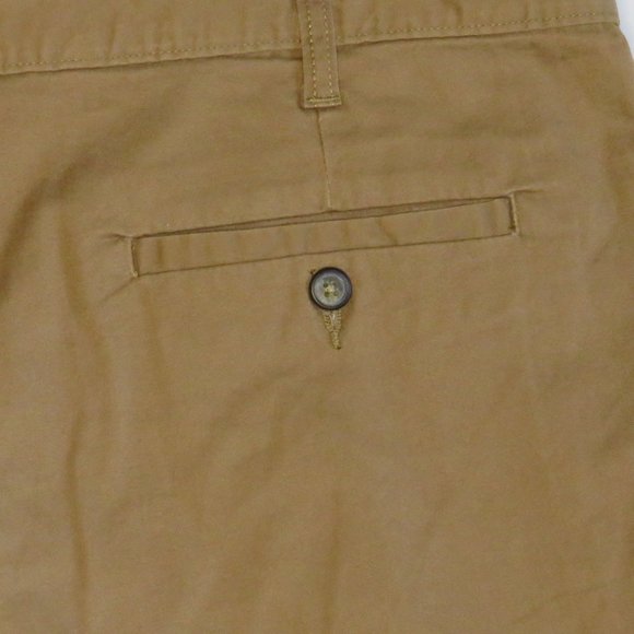 George* Men's 1.5" Belt Loop Multipocketed Flat Front Chocolate Shorts~ Size 38 - Picture 9 of 12